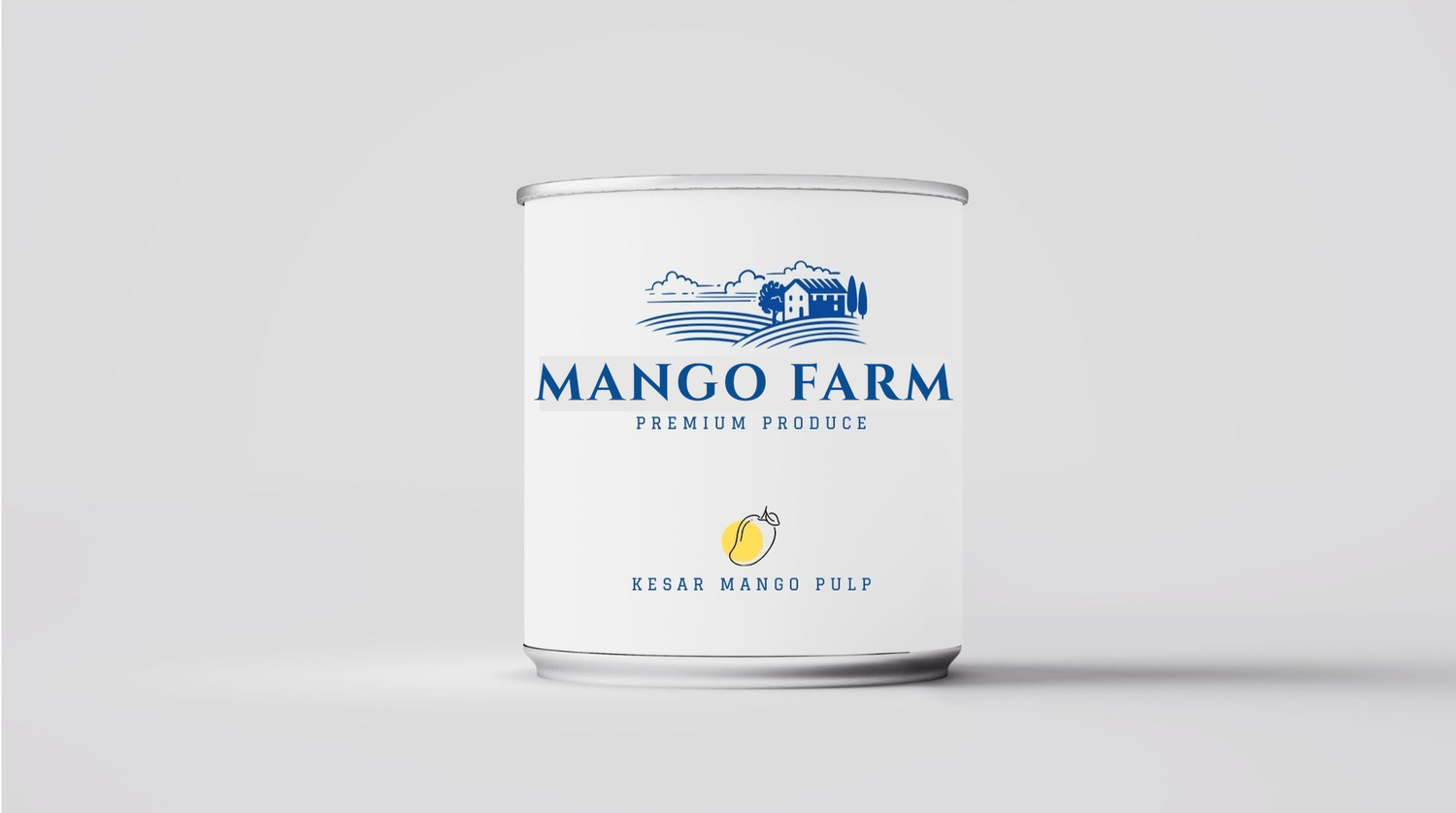 Canned Kesar mango pulp